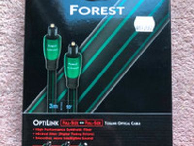 Câble optique AUDIOQUEST Forest Optical Toslink (8 m)