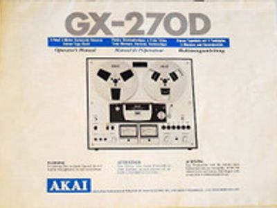 Akai Akai GX-270D Reel Table Escutcheon P/N SE626940 Used Parts 