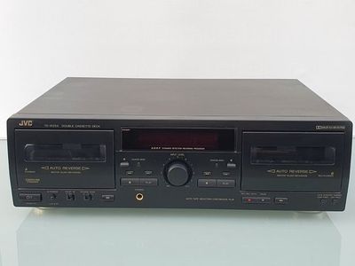 Dolby Cassette Player Hifi JVC TD-W254BK Double kasettendeck Auto Reverse 