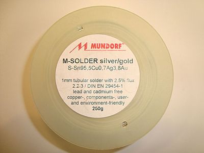 Mundorf Solder Silver Gold 50g :: Solder :: Soldering :: Tools