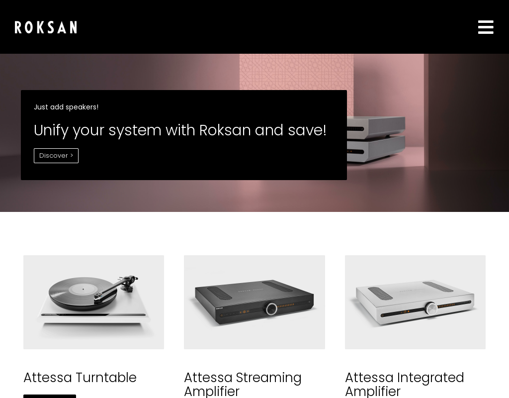 Roksan homepage