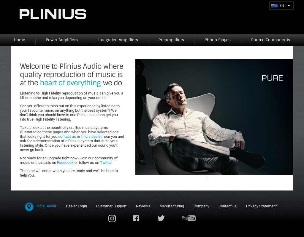 Plinius homepage