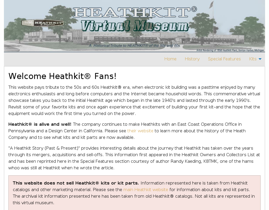 Heathkit homepage