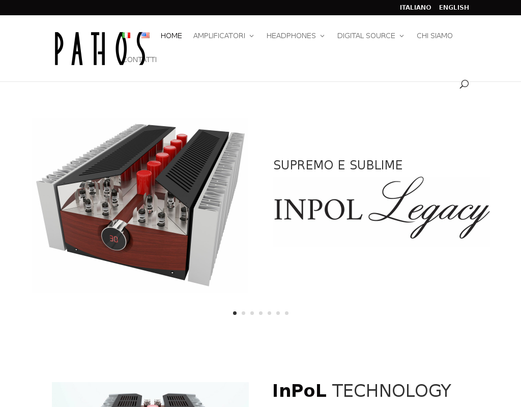 Pathos homepage
