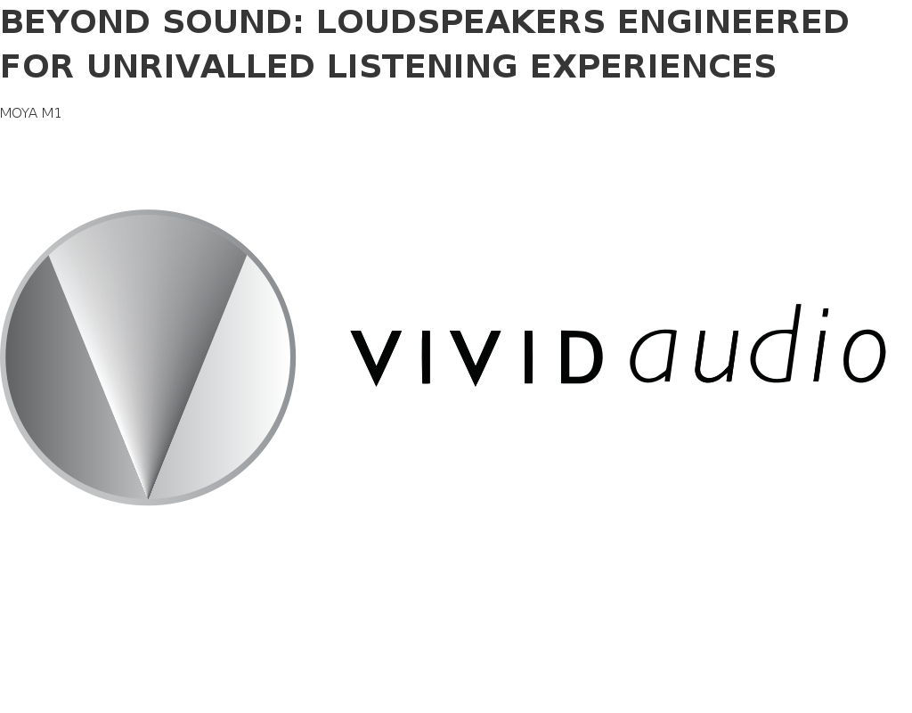 Vivid Audio homepage