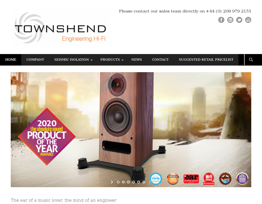 Townshend homepage