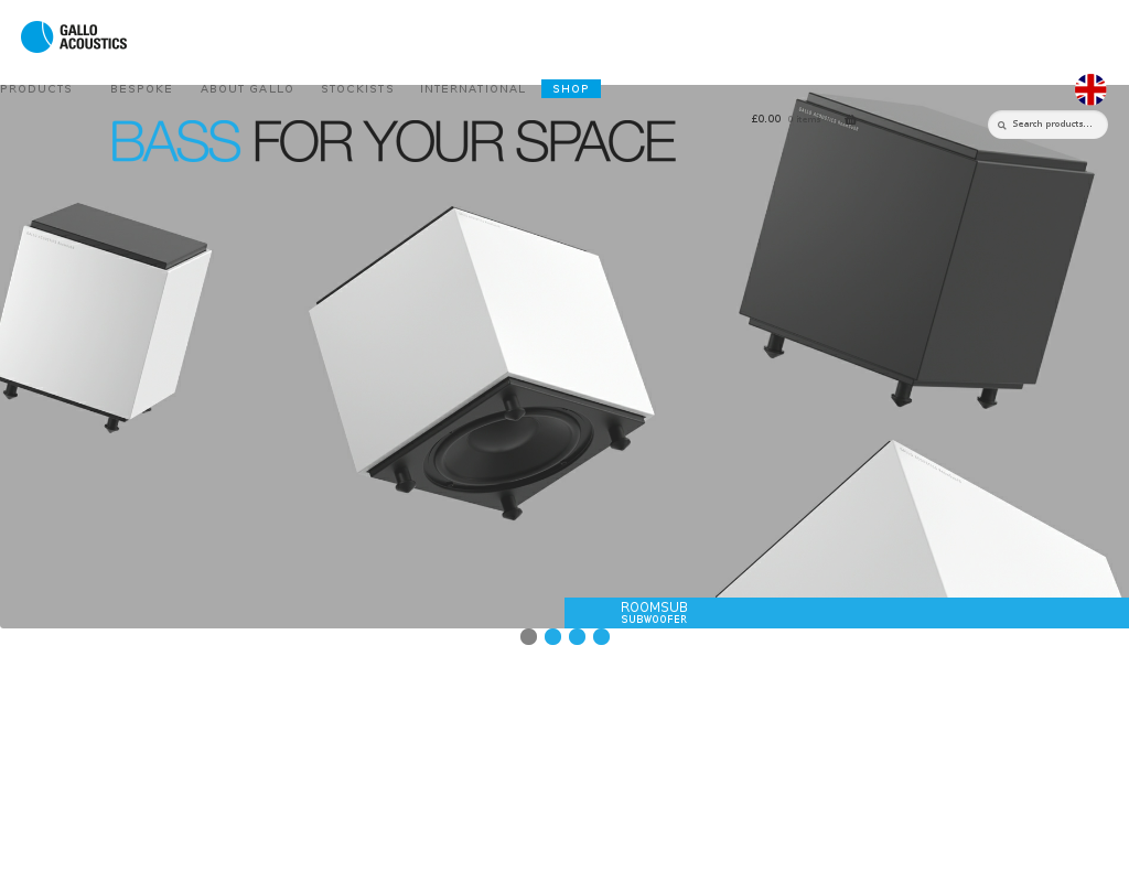 Gallo Acoustics homepage