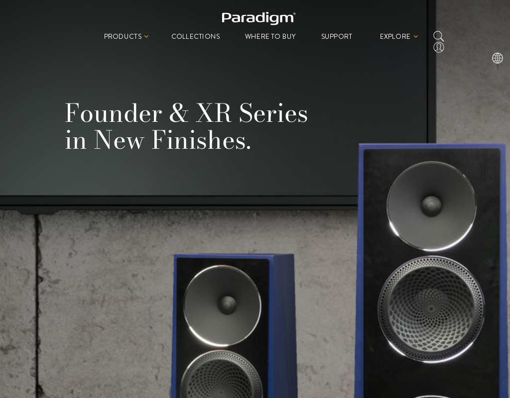 Paradigm homepage