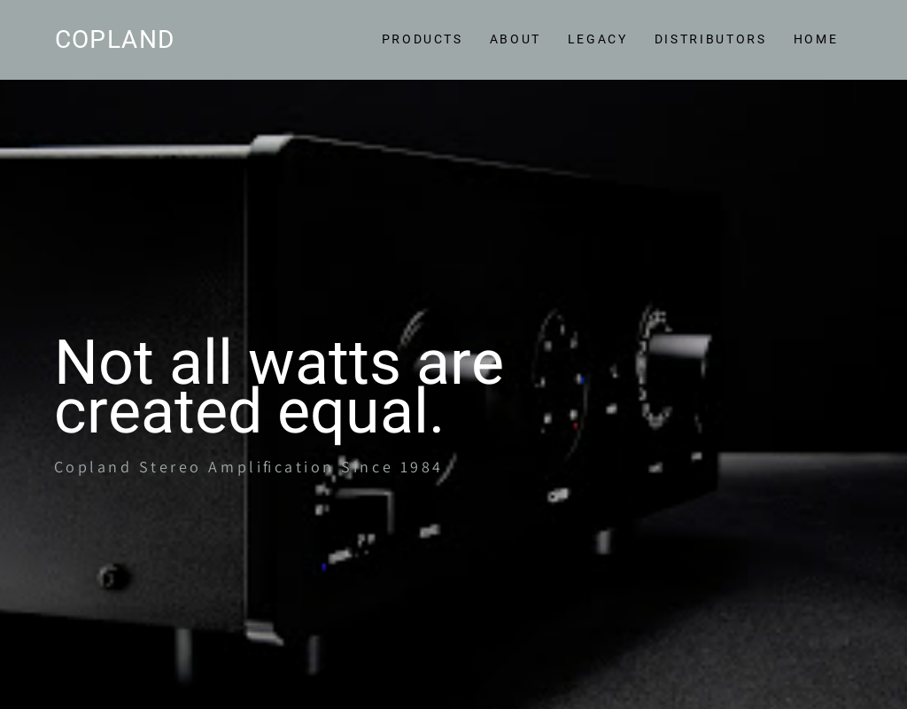 Copland homepage