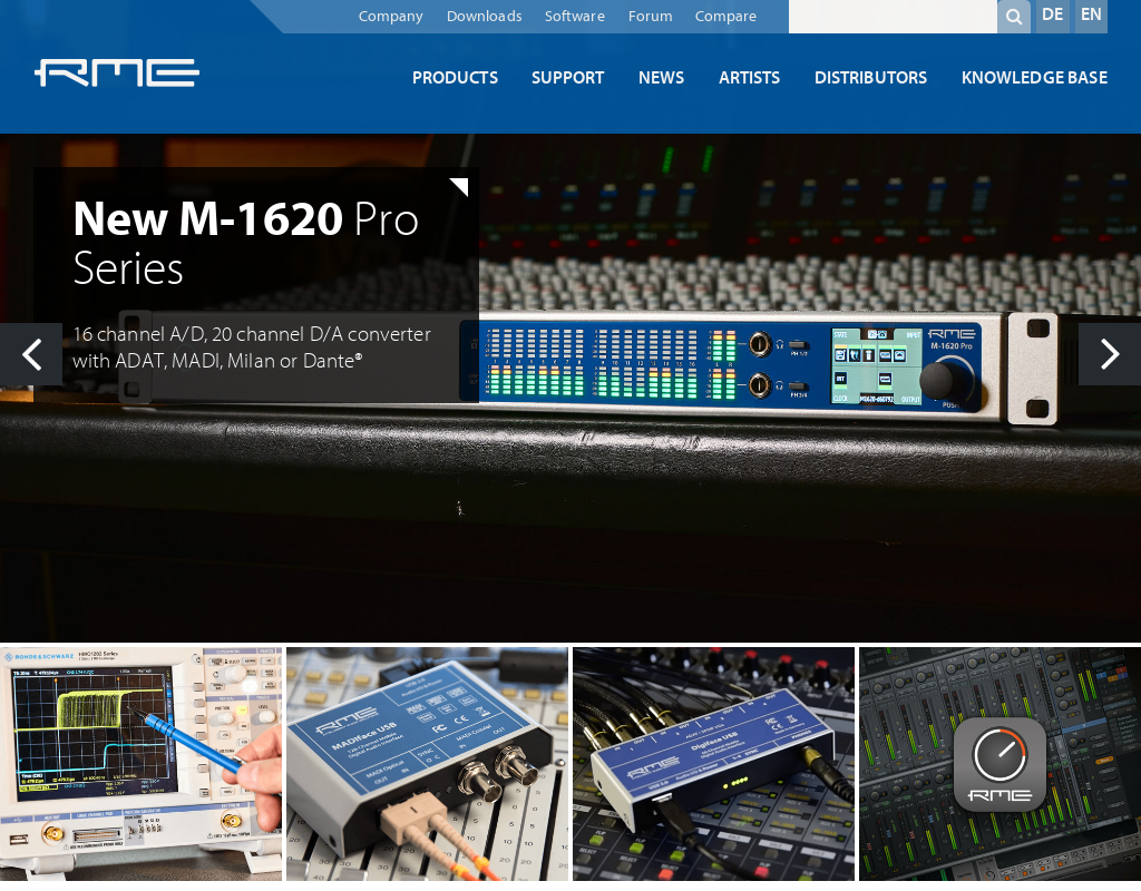 RME homepage
