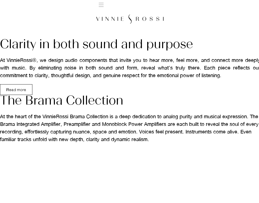 Vinnie Rossi homepage